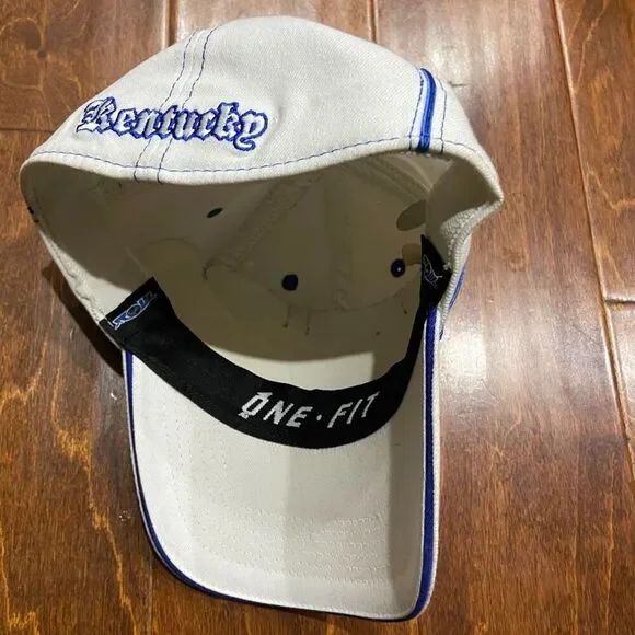 Top Of The World Vintage UK Kentucky NCAA Stretch Fitted Cap White Blue One Size - Picture 5 of 7